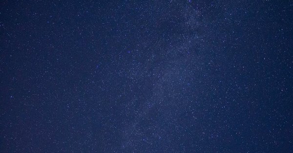 Night sky over the Minsk region of Belarus
