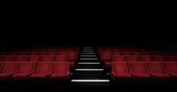 A television and film-themed still representing queer screen storytelling